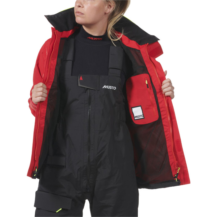 2024 Musto Damen Br1 Channel Jacket 82405 - True Red